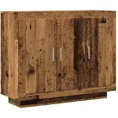vidaXL Sideboard Altholz-Optik 92x35x75 cm Holzwerkstoff