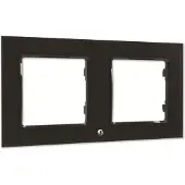 Shelly WF2, Schwarz, Schraubenlos, Wall switch, 150 mm, 80 mm, 1 cm