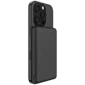 Belkin BPD020HQBK, 5000 mAh, Kabelloses Aufladen, 15 W, Schwarz