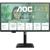 AOC Q27P4U, 68,6 cm (27"), 2560 x 1440 Pixel, Wide Quad HD, 4 ms, Schwarz