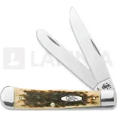 Case Cutlery Trapper Amber Bone Pocket knife