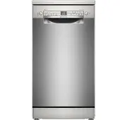 Bosch Serie 2 SPS2HKI42E, Freistehend, Single (45 cm breit), Edelstahl, Silber, Tasten, 1,75 m