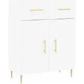 vidaXL Sideboard Weiß 69,5x34x90 cm Holzwerkstoff