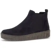 Gabor 8013.02 Damen Stiefeletten - bequeme Stiefelette blau Freizeit
