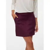 Vero Moda Lederimitatrock "VMDONNADINA FAUXSUEDE SHORT SKIRT" Materialmix