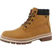 Tom Tailor Schnürstiefel Beige