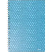 Esselte Notesbog Ess Colour'Breeze A5 linj. bl? - (4 stk.)