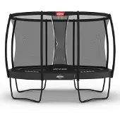 Berg Champion Grand Oval Trampolin 350x250 mit deluxe sicherheitsnetz