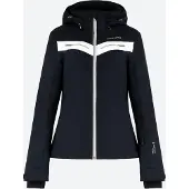 Fischer Damen Skijacke Luna Jacket Schwarz XXL