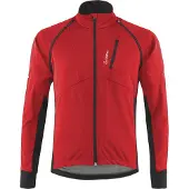Loeffler Herren Jacke Men Bike Zip-off Jacket SAN Remo AB Light Rot 48