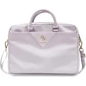 GUESS Torba GUCB15ZPGSTEGU 16" fioletowy/purple Triangle 4G