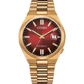 Citizen NJ0153-82X Herrenuhr Automatik Roségoldfarben/Rot