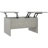 vidaXL Couchtisch Betongrau 80x50x42,5 cm Holzwerkstoff