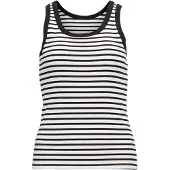Object Klassisches Geripptes Tanktop