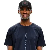 The Mountain Studio Mesh Cross Logo Kappe