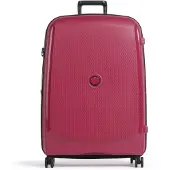 Delsey Belmont Plus Spinner 76 cm - Erweiterbar 102/110 Liter - 76x52x32/34.5 cm - raspberry