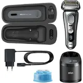 Braun Series 9 Pro 81747654, Folienschaber, Silber, LED, Akku, Lithium-Ion (Li-Ion), Integrierte Batterie