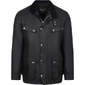 Barbour International Duke Wachsjacke Schwarz