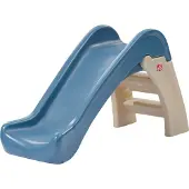 Step2 Play & Fold Kinderrutsche in Grau / Blau | Faltbare Rutsche für Kinder ab 18 Monate | 103 cm Rutsche aus Kunststoff
