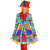 Coppens Clownsjacke für Frauen - Kostüm für Fasching und Halloween