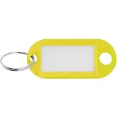 Combicraft Schlüsseletikett 48x22mm Gelb- 100 Stück