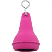 Combicraft Hotelschlüsselanhänger Mayfair mit offenem Boden 41x70mm Pink - 10 Stück
