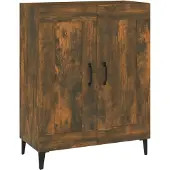 vidaXL Sideboard Räuchereiche 69,5x34x90 cm Holzwerkstoff