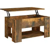 vidaXL Couchtisch Räuchereiche 79x49x41 cm Holzwerkstoff