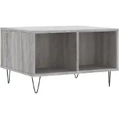 vidaXL Couchtisch Grau Sonoma 60x50x36,5 cm Holzwerkstoff