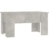 vidaXL Couchtisch Betongrau 79x49x41 cm Holzwerkstoff