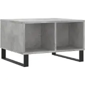 vidaXL Couchtisch Betongrau 60x50x36,5 cm Holzwerkstoff