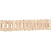 vidaXL Hochbeet Lattenzaun-Design 150x30x30 cm Massivholz Kiefer