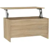 vidaXL Couchtisch Sonoma-Eiche 102x55,5x52,5 cm Holzwerkstoff