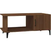 vidaXL Couchtisch Braun Eichen-Optik 90x50x40 cm Holzwerkstoff