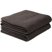 Schiesser Duschtuchset Turin - 2-teilig - 70 x 140 cm - Dunkelgrau