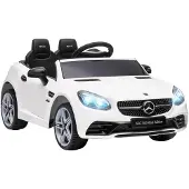 AIYAPLAY 12 V Kinder Elektroauto, Kinderfahrzeug mit Ferbedienung, Kinderauto, Weiß