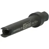 Ks Tools 550.1109, Buchse, 1 Kopf/Köpfe, Chrom-Molybdän-Stahl, DIN 3126, ISO 1173 - E 6,3, 16 g