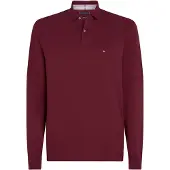 Tommy Hilfiger Longsleeve Polo Bordeaux Rot