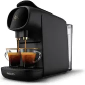 Philips L'Or Barista Kapsel Kaffee Maschine, einstellbare Kaffeemenge, Schwarz (LM9012/60)