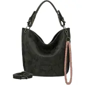 Fritzi aus Preußen Schultertasche Fritzi31N Vintage Hobo Bag Black Idol schwarz
