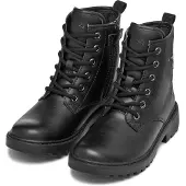 Geox Junior J Casey Girl Ankle Boots Black/Gun 28_Eu