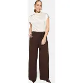 Zero Satinbluse "Damen mit Kragen"