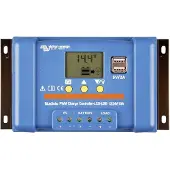 Victron Energy Blauer Solar Pwm-lcd & Usb 12/24v-regler 10a
