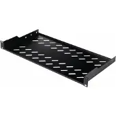 Equip 19" Fachboden fest für Serverschränke 40cm 1U schwarz