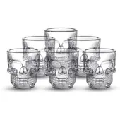 Hostelnovo del Valles Hostelnovo – 6er‐Pack Totenkopf‐Shotgläser