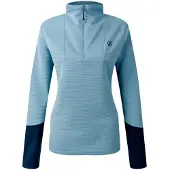 Dare 2b Damen Unterhemd 1/4 Zip Iced Core Stretch