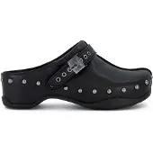 Scholl Clog Pescura Phoebe Leather Damen Black-Schuhgröße 40