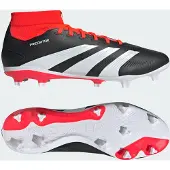 Adidas Predator 24 League FG Fußballschuh Core Black/Cloud White/Solar Red Core Black/Cloud White/Solar Red 42