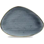 Churchill Livingstone Stonecast Blueberry Chefs Platte Dreieck, 35.5 x 18.8cm