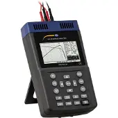 Pce Instruments -PVA 100 Solarmessgerät 0-12 A DC |USB |Datenspeicher für 100 gemessene Kennlinien |4,8" LC Display